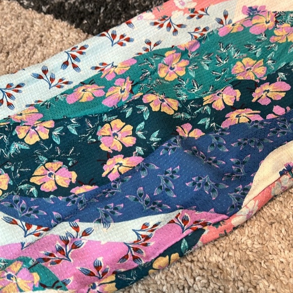 Olivaceous patchwork floral cardigan, size S NWT! - Picture 6 of 7